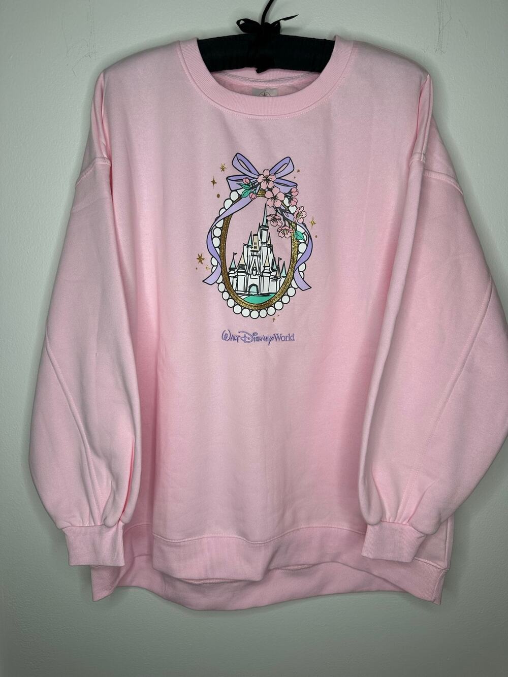 Disney Parks Cinderella Castle Bow Sweatshirt